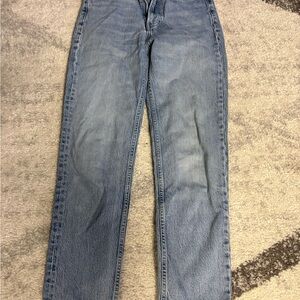 Zara Light Blue Denim Pants